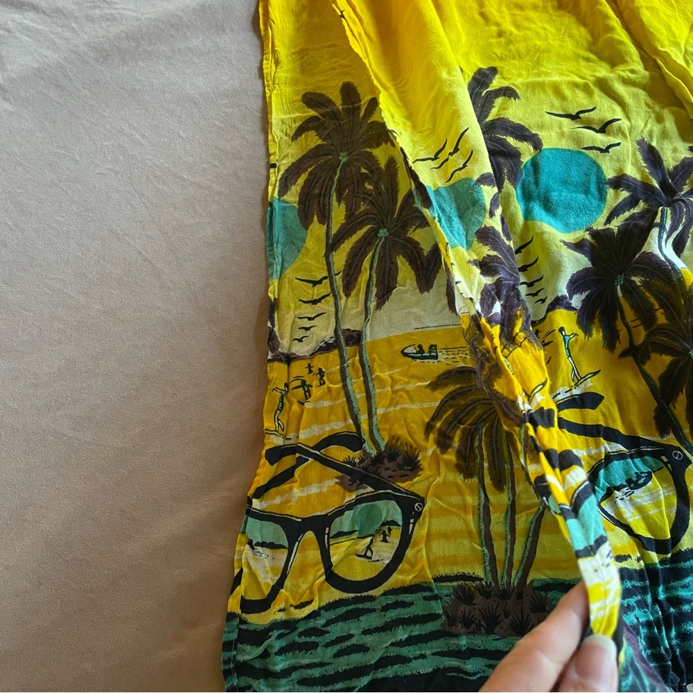 Wrap Front Wide Leg Pants - Picture 3 of 6